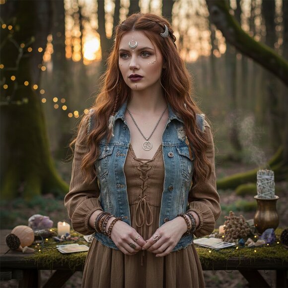 Silver Stainless Steel Triskelion Celtic Spiral Fashion Necklace Unisex NWOT - Picture 6 of 7